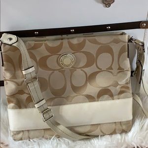 Fabric coach bag